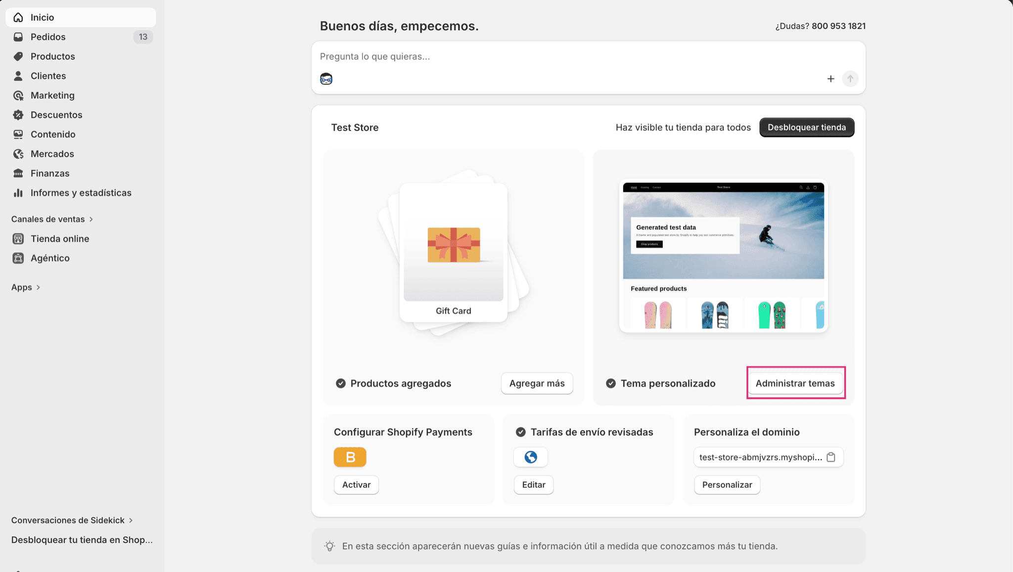 Advanced: survey on the checkout thank-you page